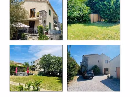 maison familiale 200 m² – terrain 1 000 m² – 4 chambres – garage – centre de limoux à pied