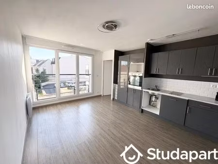 appartement 2 pièces 38 m²