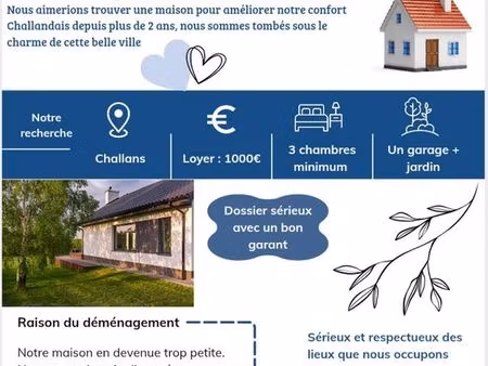 recherche maison plus spacieuse
