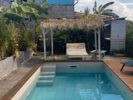 bungalow 2 chambres 10 mn plage et port