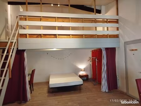 grand t1 meublé 40 m2 loriol entre valence et montelimar