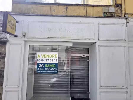 vente locaux professionnels 2 pièces 75 m² à carhaix-plouguer (29270)  97 000 €
