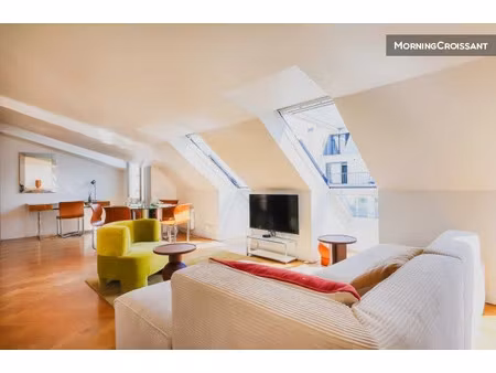 location meublée appartement 1 pièce 55 m² à paris 2ème (75002)  2 738 €