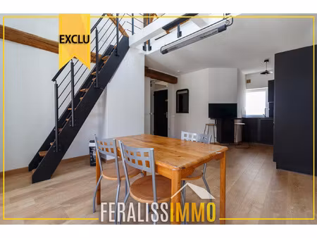 duplex rénové avec charme en plein coeur de ville !