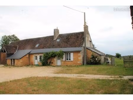 maison ancienne rénovée de 140 m² avec jardin – marray (37)