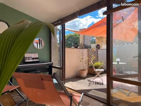 maison meublée 60 m² à louer – terrasse tropézienne – bail mobilité (6 à 9 mois)