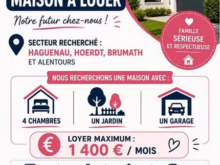 recherche maison à louer