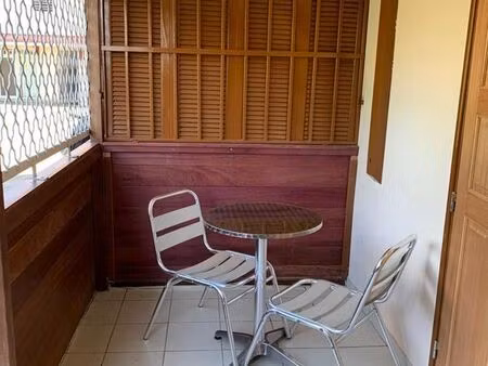 loue t2 meublé kourou 30 m2