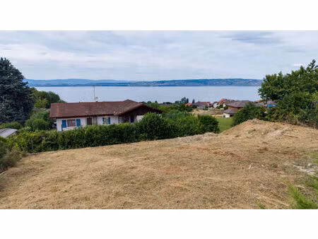 terrain neuvecelle 422m² au calme avec vue lac léman