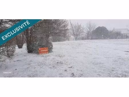 terrain constructible à vendre