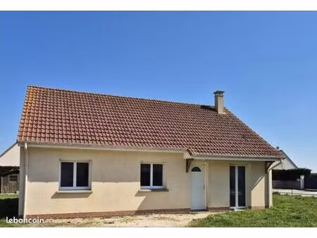 maison récente 80 m² - 3 chambres - terrain 729 m² - piseux