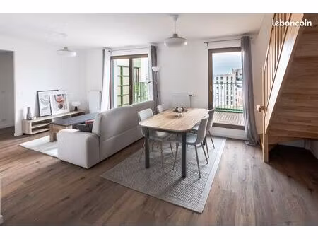 location t4 meublé en duplex