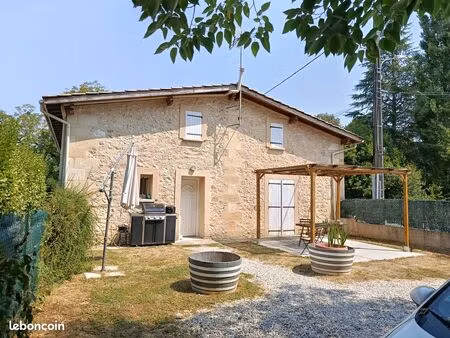 maison individuelle sur targon-92m2-3chambres-jardin
