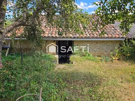 à 8 minutes de mirepoix – grange de 72 m² avec mezzanine de 40 m²  jardin et réseaux déjà 