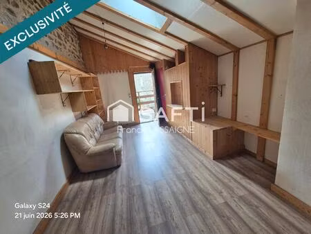 maison de ville 71m² avec cour + ancien commerce