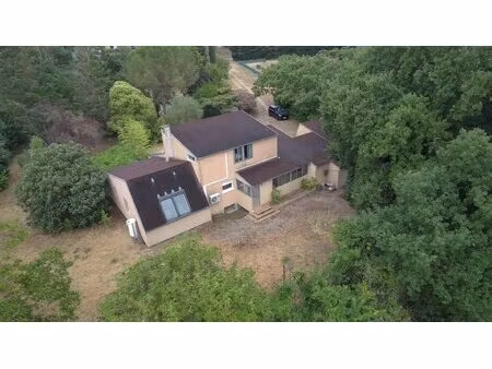 limoux - villa de 150m2 habitables avec piscine - terrain en zone artisanale de 6 029m2