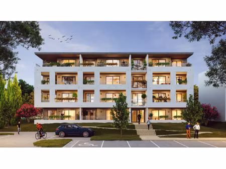 querciolo venzolasca – t3 67m² terrasse carrelée rdc – résidence les terrasses du centre –