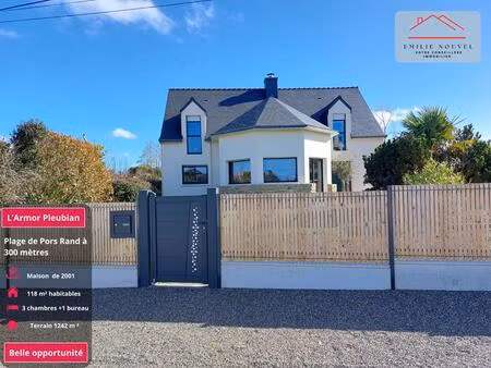 l'armor  maison 124 m² proche plage de pors rand