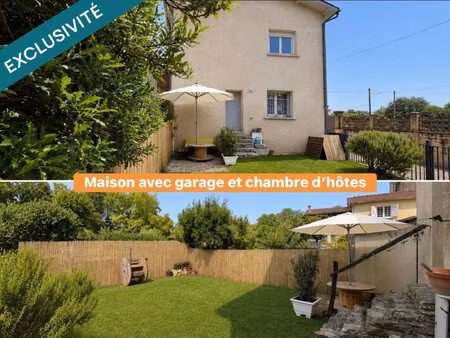 maison de ville avec jardin - garage - chambre d'hôtes