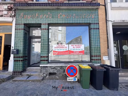 location locaux professionnels 23 m² à fourmies (59610)  430 €