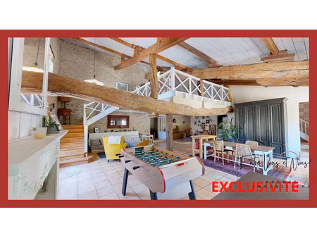 vente maison 7 pièces 280 m² à saint-pierre-d'aurillac (33490)  336 000 €
