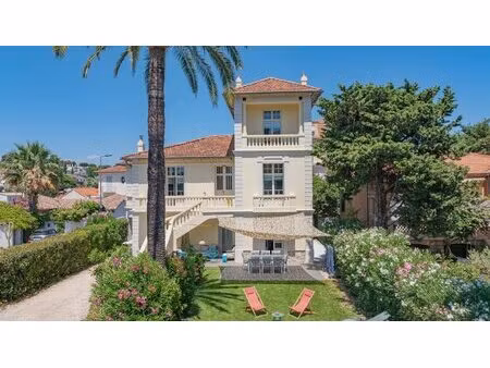 villa belle époque rénovée au cœur du quartier petit juas de cannes