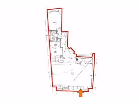 location bureaux 124 m²