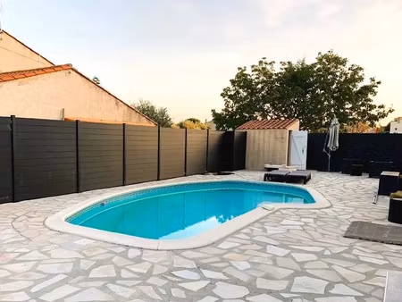 vente maison 4 pièces 110 m² à servian (34290)  368 000 €