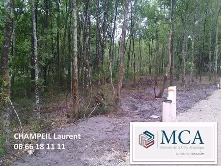 vente terrain 413 m² salles (33770)