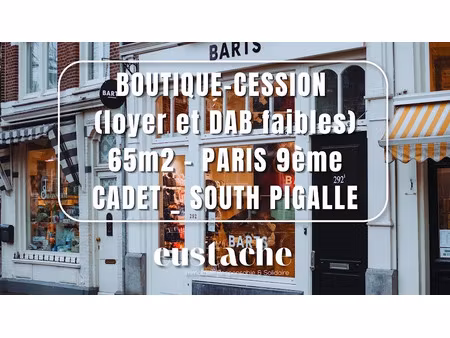 vente locaux professionnels 0 pièces 65 m² à paris 9ème (75009)  75 000 €