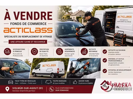 vente locaux professionnels 1 pièce 100 m² à vielmur-sur-agout (81570)  48 000 €