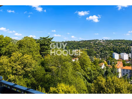 appartement oullins 5 pièce(s) avec vue incroyable sur lyon + stationnement