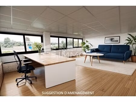 location bureaux 100 m²