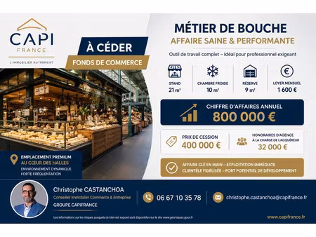 vente locaux professionnels 1 pièce 21 m² à biarritz (64200)  432 000 €