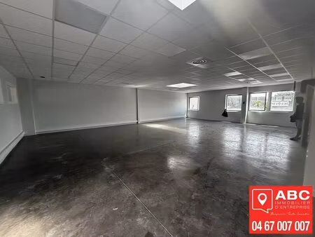 location bureaux 160 m²