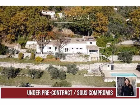 maison avec magnifique vue village à pied - bargemon