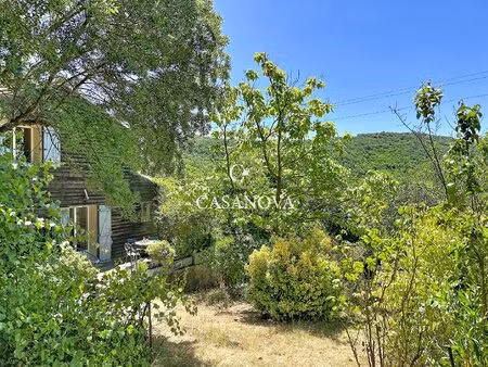 maison à vendre avec jardin lunas (34800) hameau calme et préservé