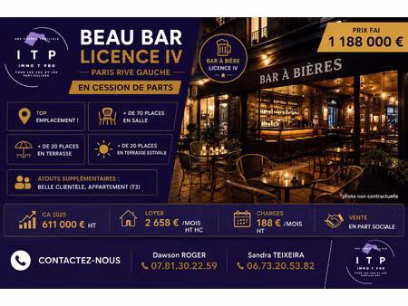 vente fonds de commerce