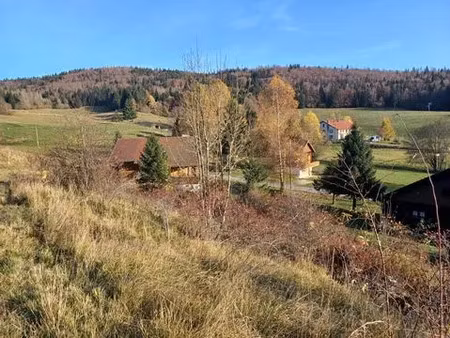 vente terrain 1168 m² longchaumois (39400)