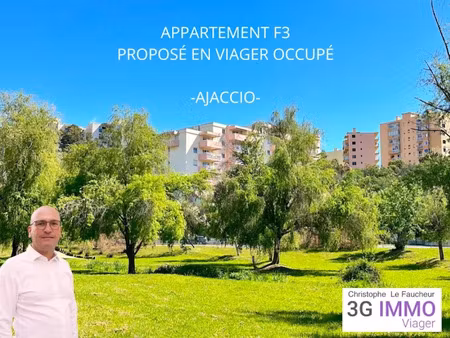 vente viager 3 pièces 101 m² à ajaccio (20000)  150 000 €