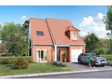 vente maison 4 pièces 93 m² brebières (62117)