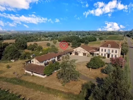 vente manoir 22 pièces 642.24 m² à caupenne-d'armagnac (32110)  695 000 €