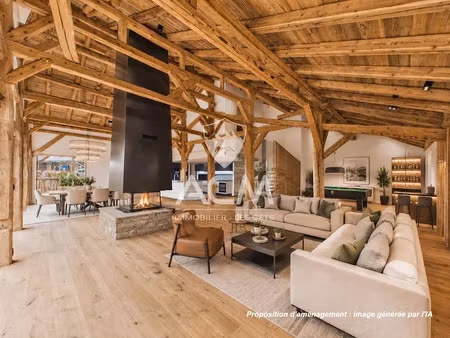 vente chalet 6 pièces 315 m² à les gets (74260)  2 550 000 €