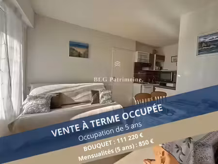 vente viager 2 pièces 33.46 m² à cabourg (14390)  111 220 €