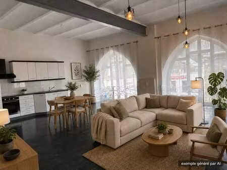 appartement 2 ch au style loft dans un ancien moulin