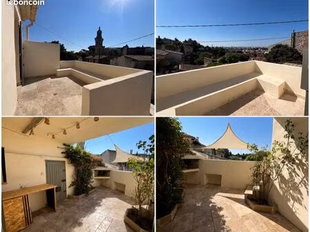 maison de ville t3 – 70 m² – quartier saint-luc – nîmes