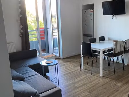 appartement meublé 4 chambres - proche stade des alpes
