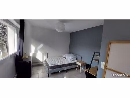 appartement t1 bis meublé avec parking et cave– 39 m² – saint-jean-de-la-ruelle (rdc)