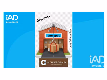 vente commerce 570 m² la chaize-giraud (85220)