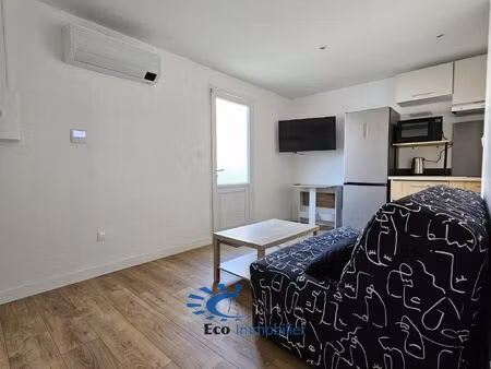 maison t2 meublee - la rochelle